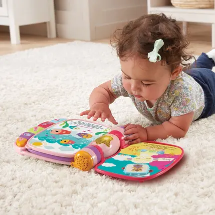 Super Livre Enchanté des Baby Loulous Rose – VTech