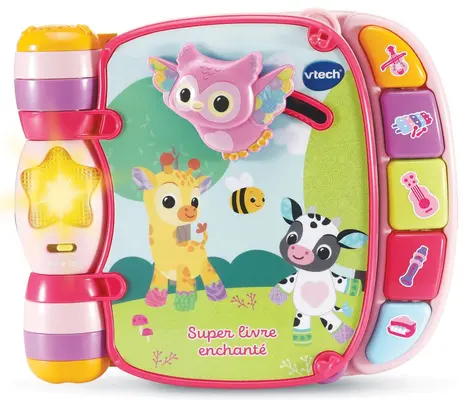 Super Livre Enchanté des Baby Loulous Rose – VTech