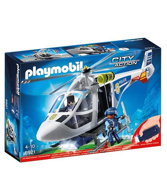 HÉLICOPTÈRE DE POLICE-PLAYMOBIL 6921