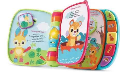 SUPER LIVRE ENCHANTE DES BABY LOULOUS BLEU
