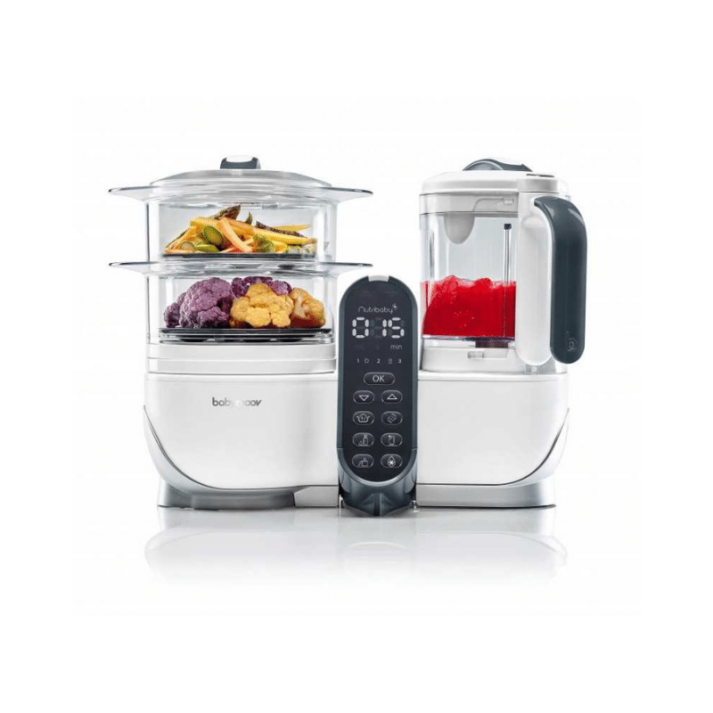 Cuiseur À Vapeur Nutribaby(+) Loft White Babymoov