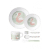 Saro 5182 - Ensemble d'assiettes 6 pièces