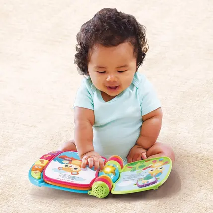 SUPER LIVRE ENCHANTE DES BABY LOULOUS BLEU