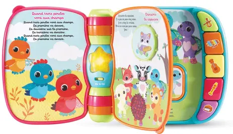 SUPER LIVRE ENCHANTE DES BABY LOULOUS BLEU