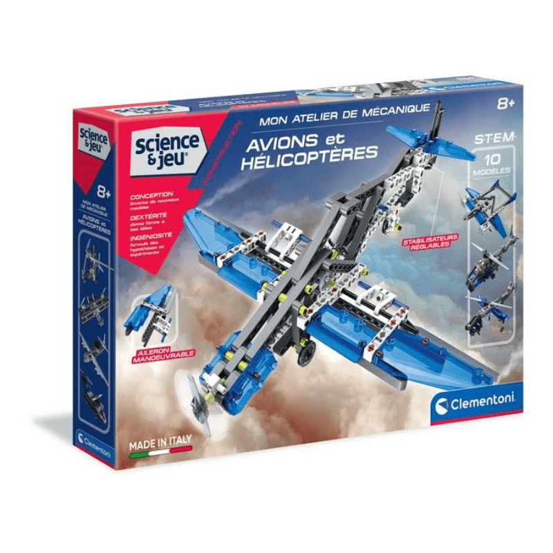 MON ATELIER DE MÉCANIQUE - AVIONS ET HÉLICOPTÈRES