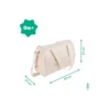 Badabulle Sac à Langer Pocketstyle Crème