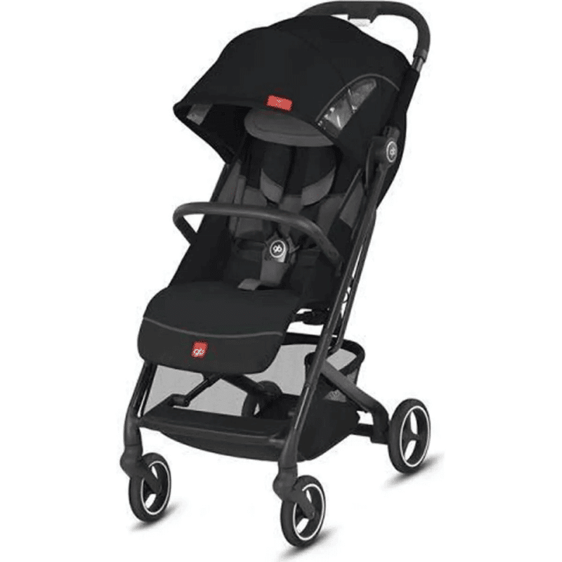 GB Poussette Gold Qbit+ All City Velvet - Noir