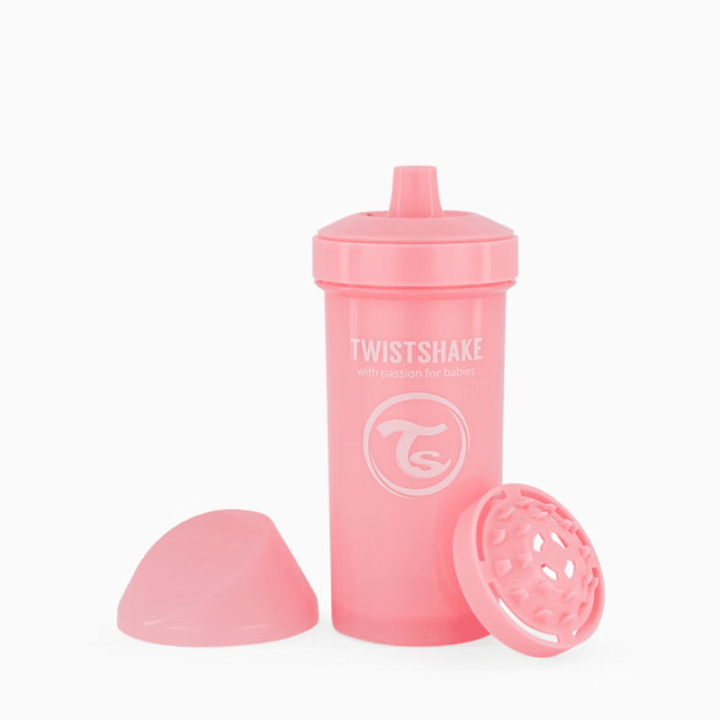 Tasse Kid cup 360 ml 12 mois Rose - Twistshake