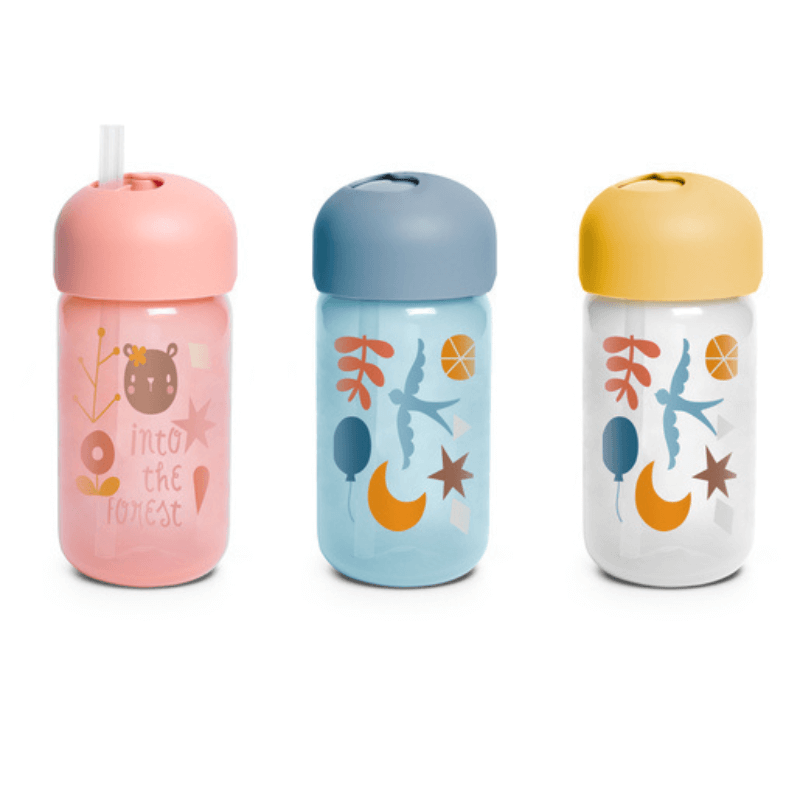 Tasse à paille Into the Forest 340ml - SUAVINEX