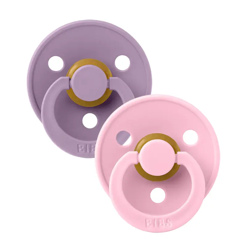 2 sucette Lavender/Baby Pink 6-18mois - BIBS