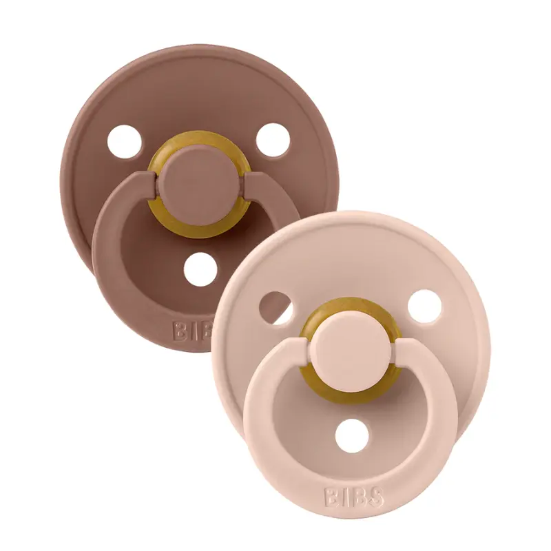 2 sucette Woodchuck/Blush 6-18mois - BIBS