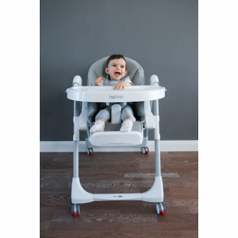 Chaise haute Prima Pappa Follow Me Ice - PEG PEREGO