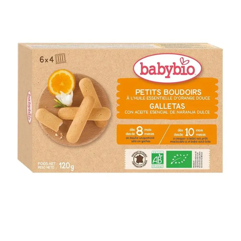 Boudoirs Biscuits À L'orange 120g - Babybio