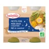 PETITS POIS MAÏS DOUX D'AQUITAINE RIZ DE CAMARGUE - babybio