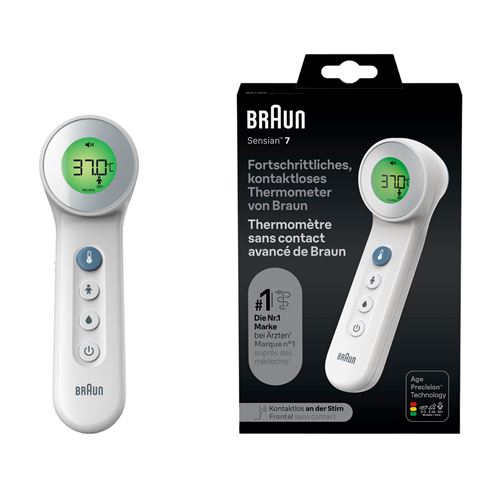 Thermomètre Braun BNT400WE Blanc Sans Contact
