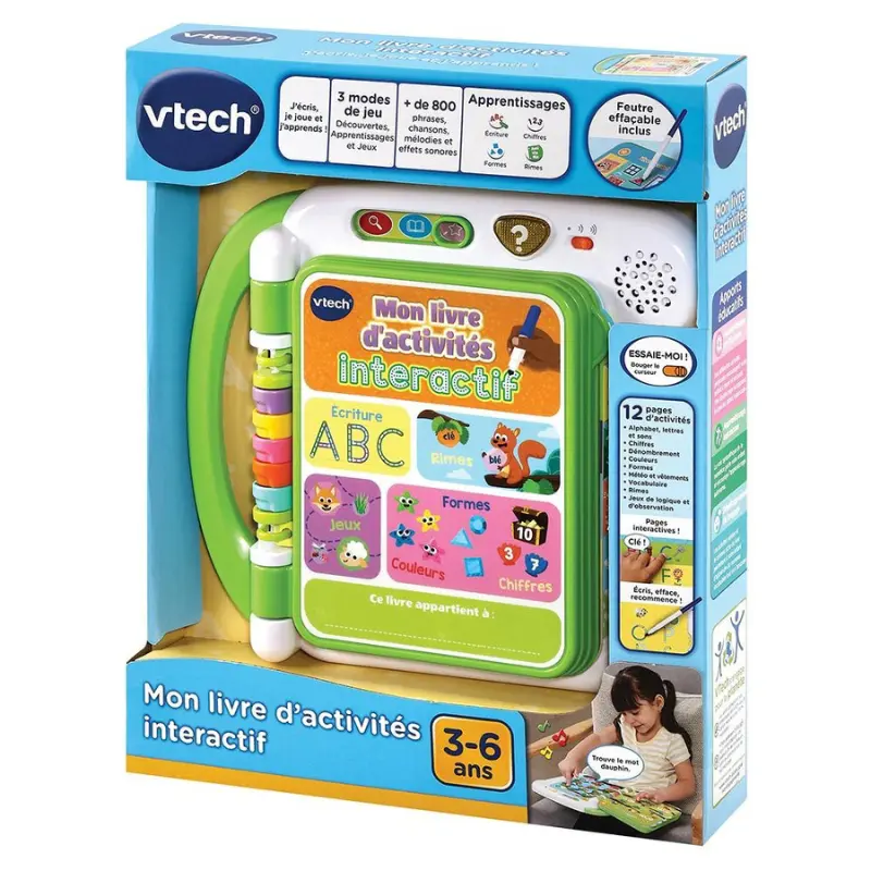 MON LIVRE D'ACTIVITÉS INTERACTIF - VTECH – Image 3