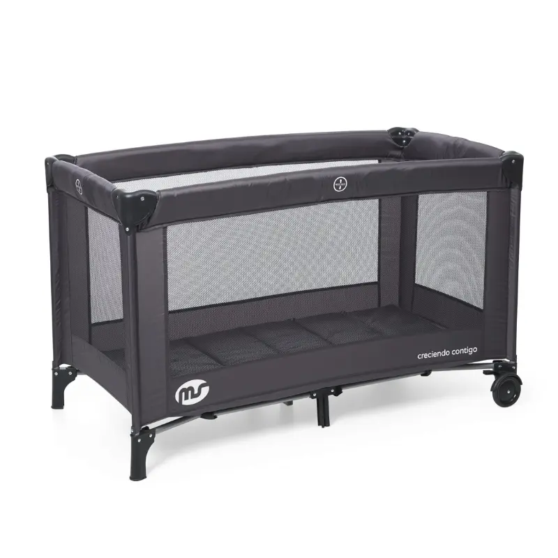 Lit de voyage Basic Noir - MS