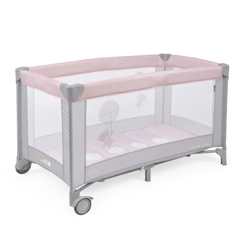 Lit de voyage Basic Rose - MS