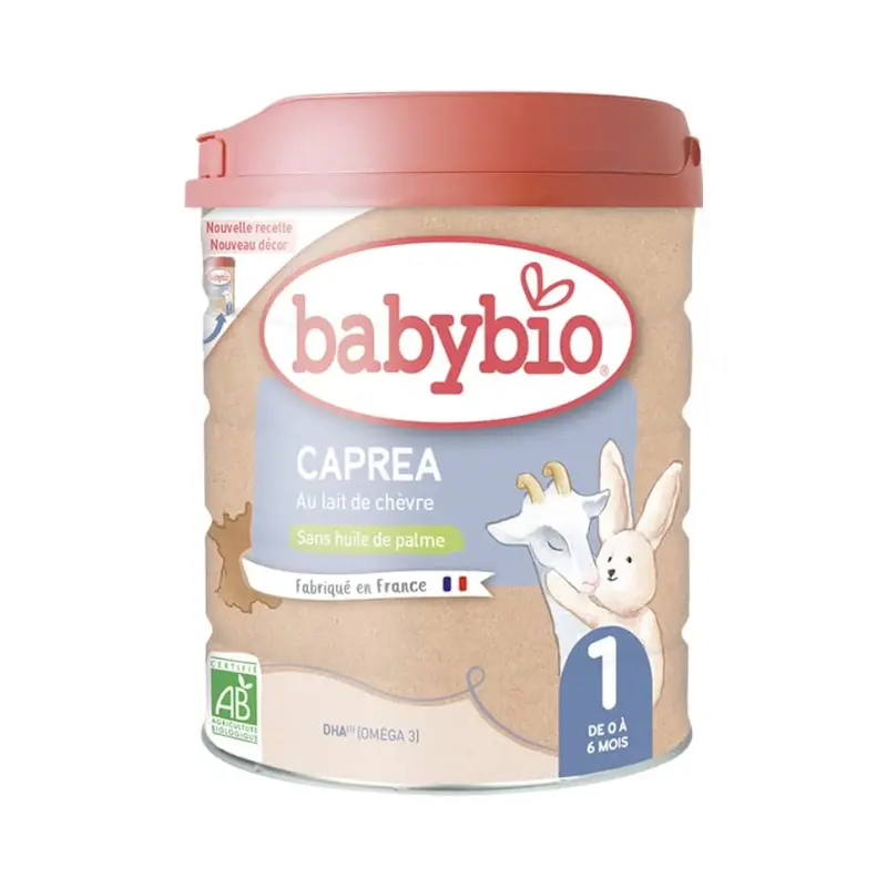 BABYBIO Capréa 1 Lait de chèvre bio nourrissons 800g
