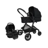 POUSSETTE PIVOT SAFEMAX + SIÈGE AUTO NOIR – EVENFLO
