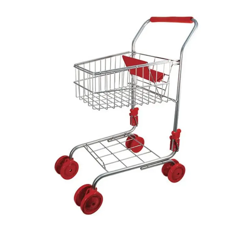 EUREKAKIDS - CHARIOT MÉTAL AVEC ACCESSOIRES