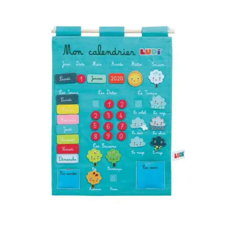 Calendrier bleu - LUDI