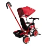 TRICYCLE POUSSETTE EVOLUTIF ROUGE -MON BEBE