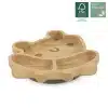 ASSIETTE EN BOIS GRENOUILLE - MINILAND