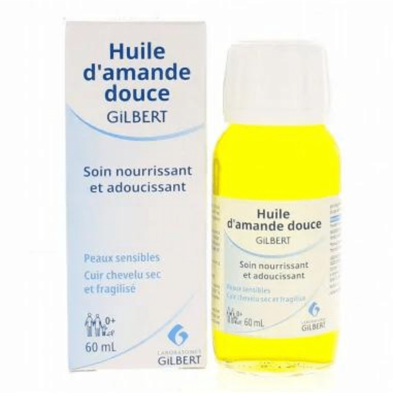 Huile d'Amande Douce 60ml - Gilbert