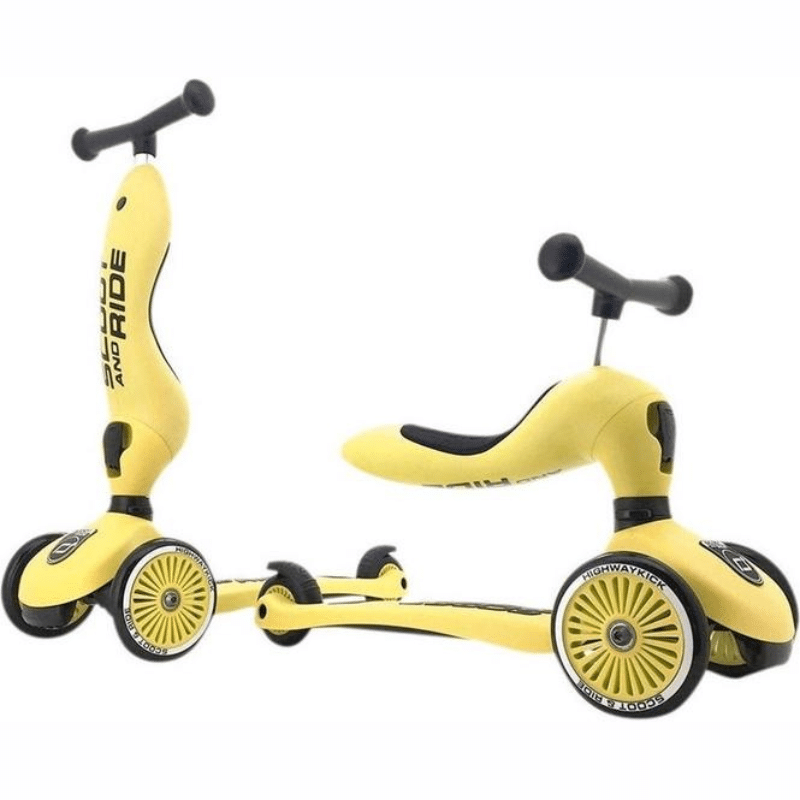 SCOOT & RIDE – TROTTINETTE HIGHWAYKICK 1 – Citron