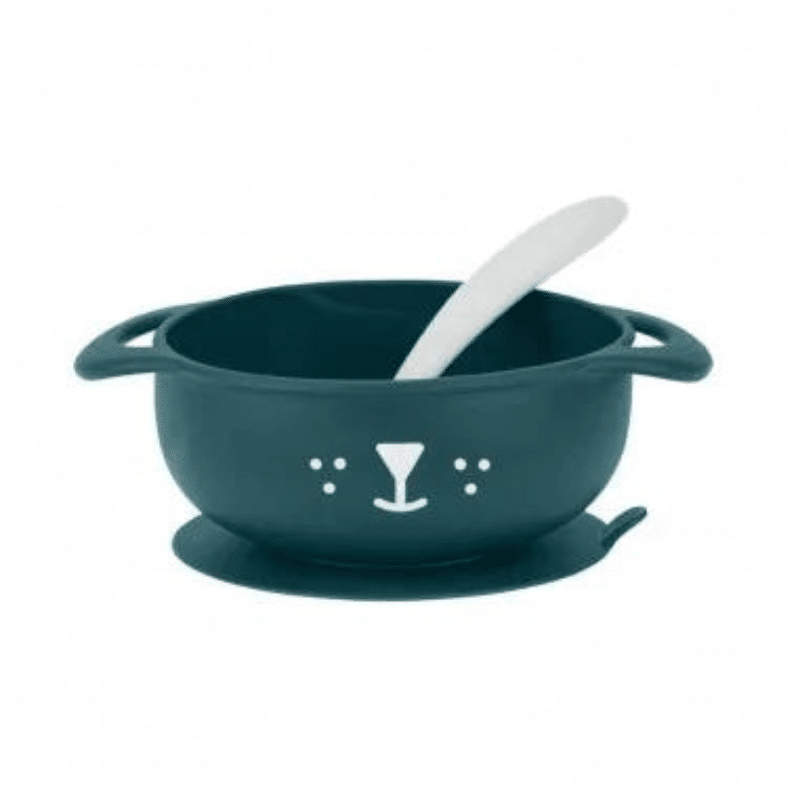 Coffret Repas Bol Cuillere TAST'ISY Chien Bleu - Babymoov