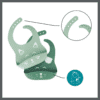 Bavoirs Silicone BIB'ISY X2 Babymoov