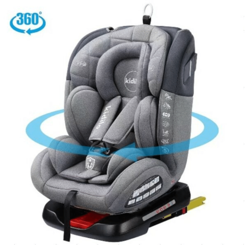 Siege auto naissance à 12ans – Grp0/1/2/3 Rotatif Isofix - Gris