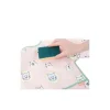 Bavoir Manches Longues Rose - Badabulle