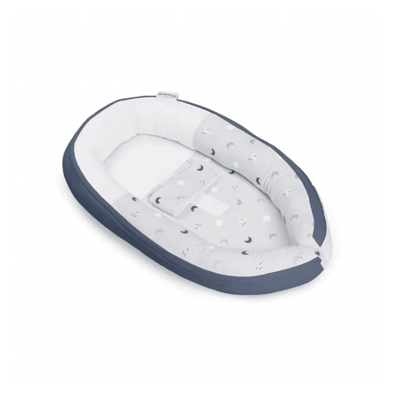 Cocoon Réducteur De Lit Blue Grey Moon - Doomoo