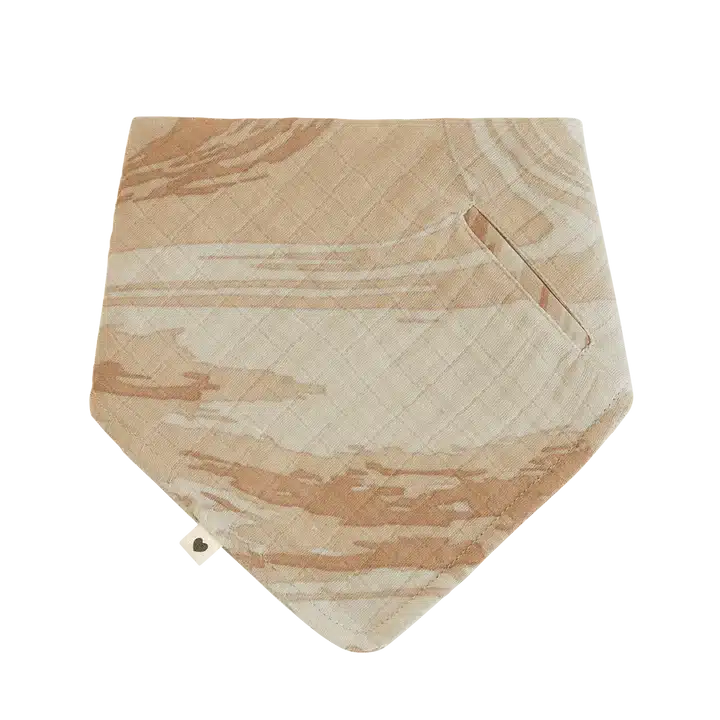 Bavoir BIBS - Bandana Bib - Tie Dye Camo Sand