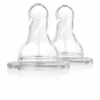 Dr. Brown's Pack de 2 tétines Cole étroit L1 0M+