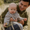 Bavoir BIBS - Bandana Bib - Tie Dye Camo Green