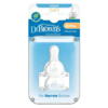 Dr. Brown’s Pack de 2 tétines Cole étroit L3 6M+