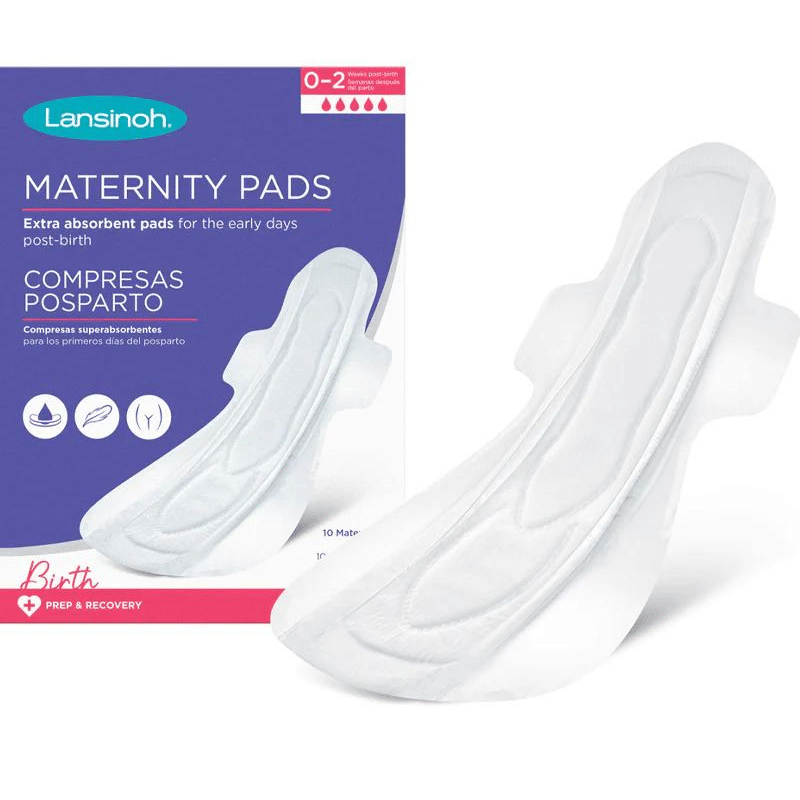 Lansinoh Serviettes Maternité Taille L 0-2 Semaines - 10 Unités