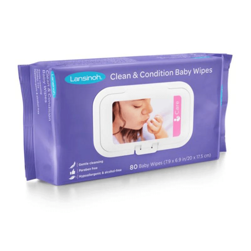 Lansinoh Lingettes à la Lanoline - 80 unités