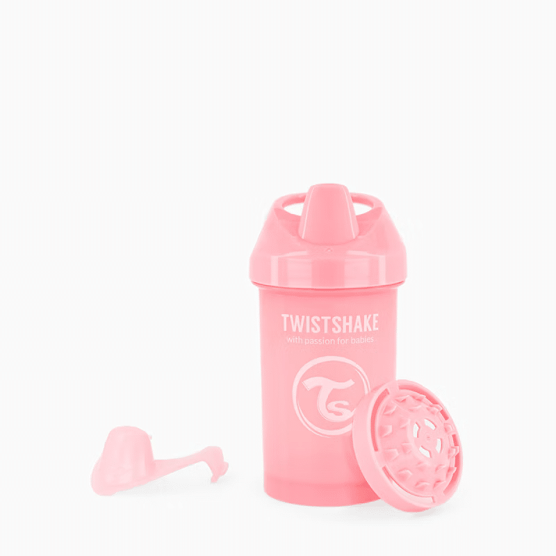 Crawler Cup 300 ml 8 mois+ Rose - Twistchake