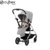 Poussette Eezy S Twist+ 2 Silver/Lava Grey de CYBEX
