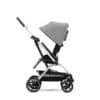 Poussette Eezy S Twist+ 2 Silver/Lava Grey de CYBEX