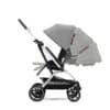 Poussette Eezy S Twist+ 2 Silver/Lava Grey de CYBEX