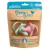 Sucette Monobloc en Silicone HappyPaci 0-6m Rose et Vert -2 pack