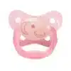 Dr. Brown's Pack de 2 Sucettes Glow in the Dark Stage2 6-18M - Rose