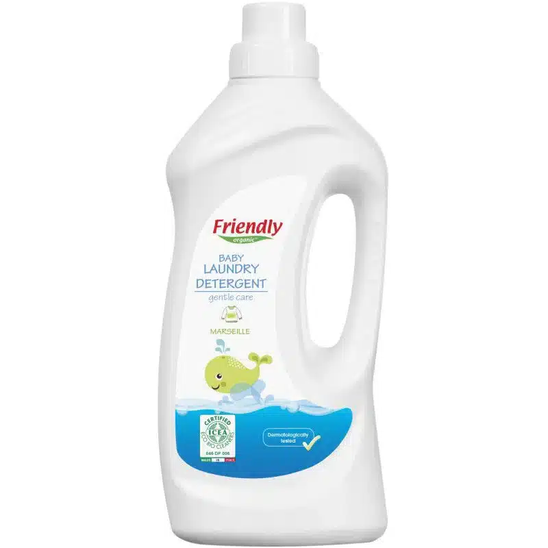Liquide Lessive Bébé 100% Naturel 1L Friendly - Savon de Marseille