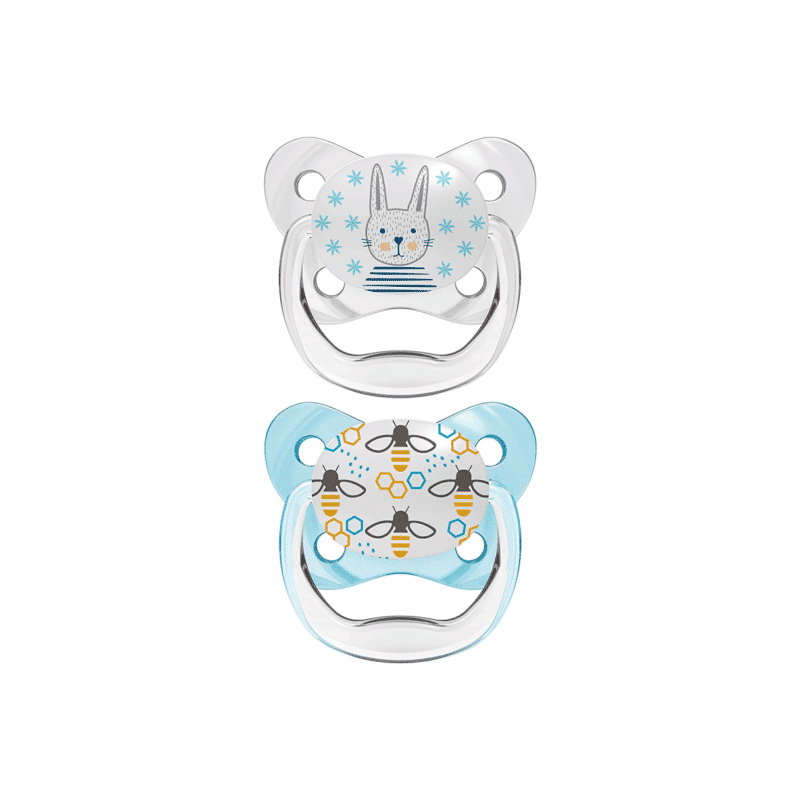 Sucette Dr Brown Butterfly Stage 1 (0-6 m) - Bleu