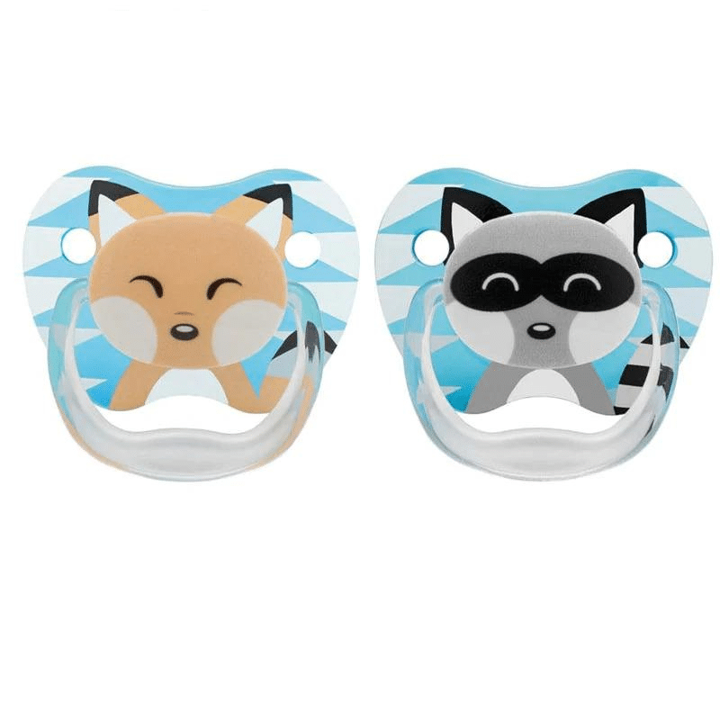 Dr. Brown's Pack de 2 Sucettes Stage1 0-6M - Boy Animal